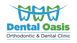 A logo of dental oasis